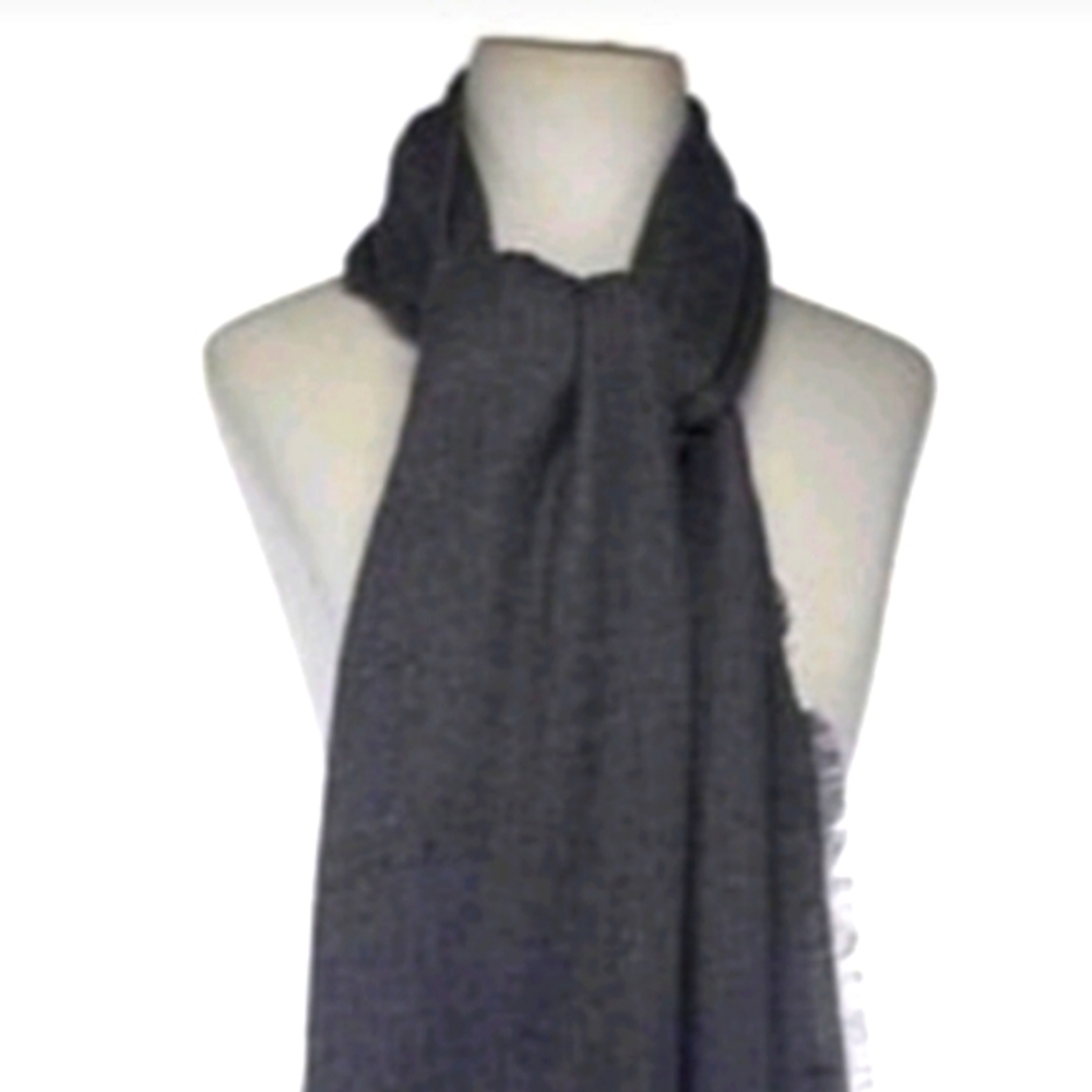Collection 18 Oversized Textured Gray Wrap